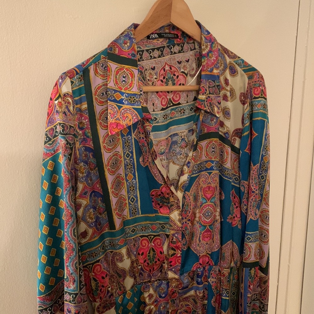 Zara shirt dress